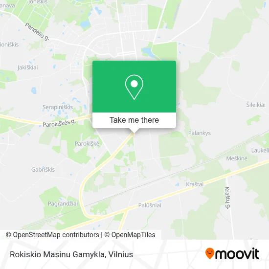Rokiskio Masinu Gamykla map