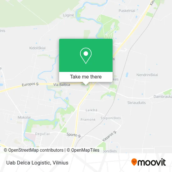 Uab Delca Logistic map