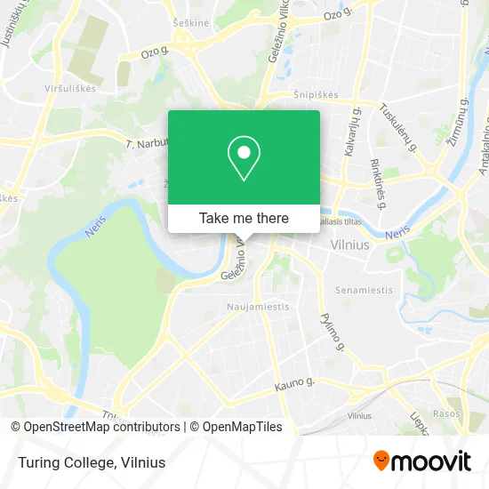 Turing College map