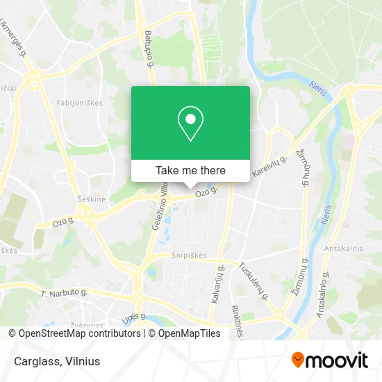 Carglass map