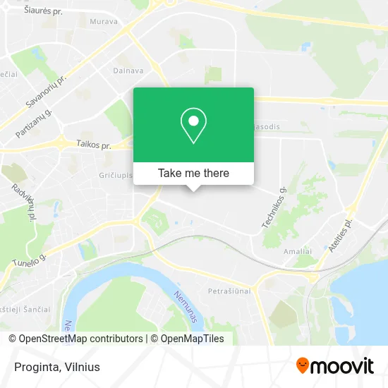 Proginta map