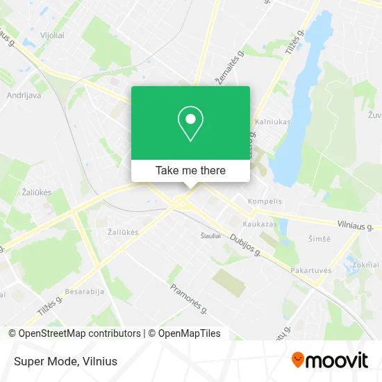 Super Mode map