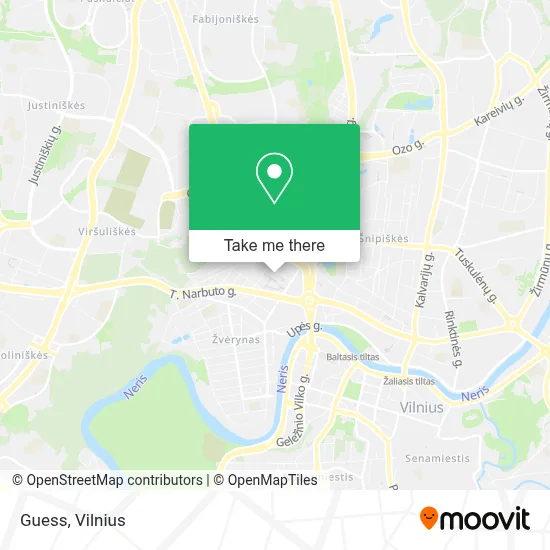 Guess map