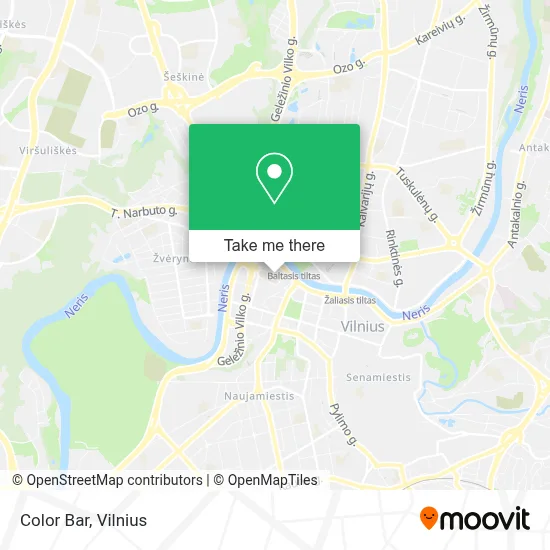 Color Bar map