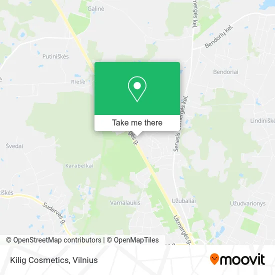 Kilig Cosmetics map