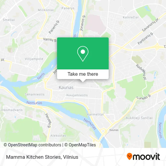 Mamma Kitchen Stories map