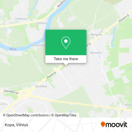Kopa map