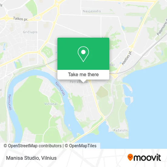 Manisa Studio map