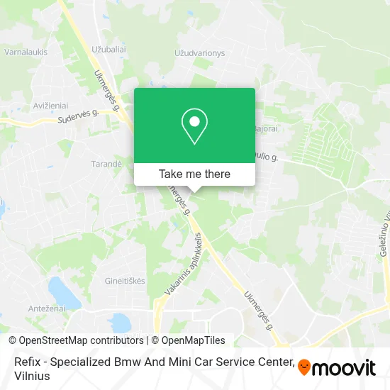 Refix - Specialized Bmw And Mini Car Service Center map