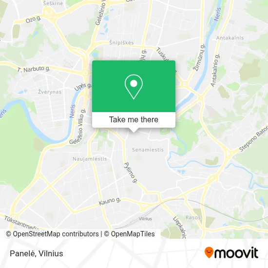 Panelė map