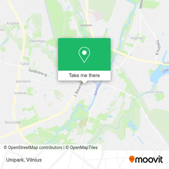 Unipark map