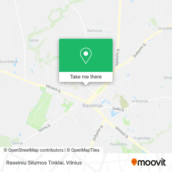 Raseiniu Silumos Tinklai map