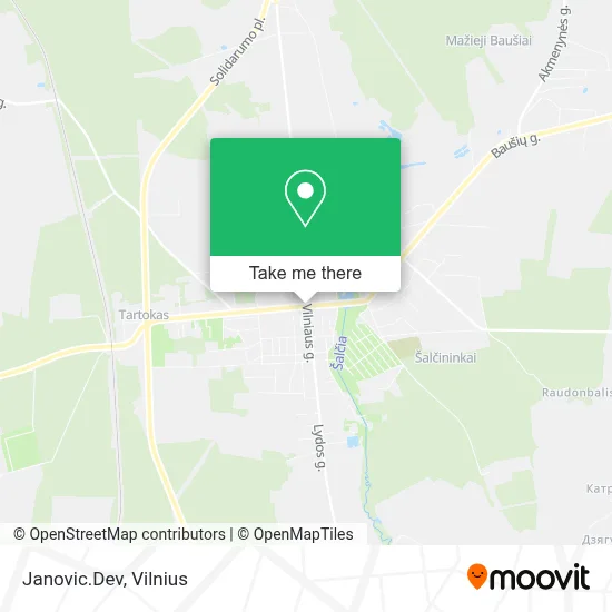 Janovic.Dev map
