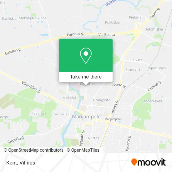Kent map