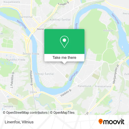 Linenfox map