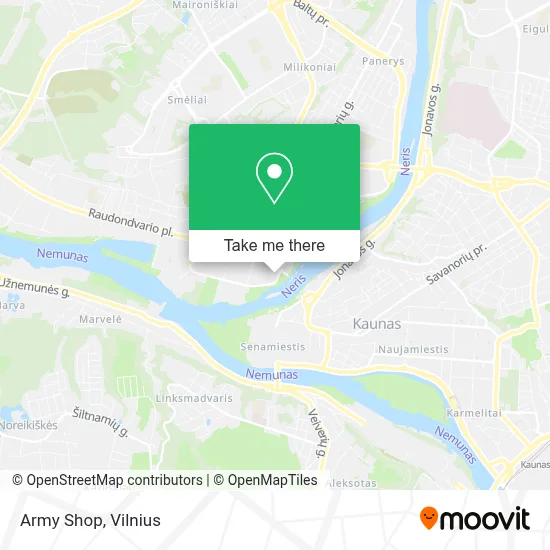 Army Shop map