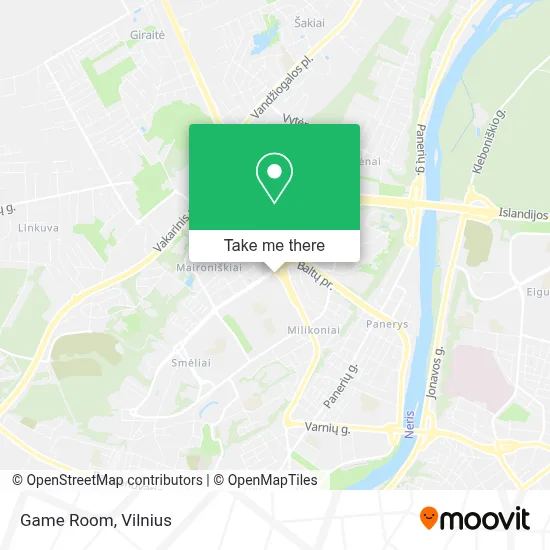 Game Room map