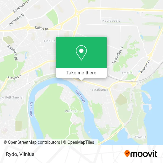 Rydo map