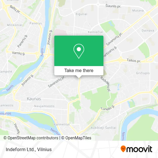 Indeform Ltd. map
