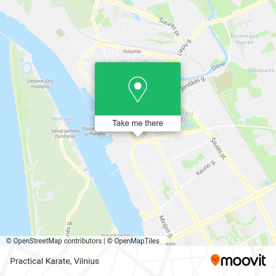 Practical Karate map