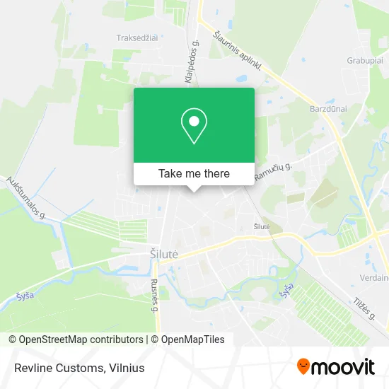 Revline Customs map