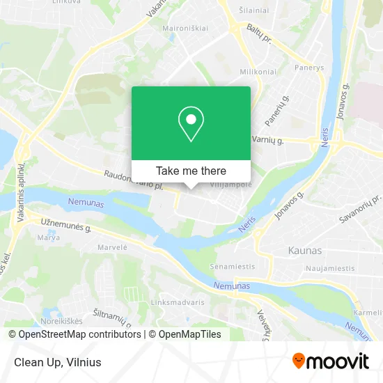 Clean Up map