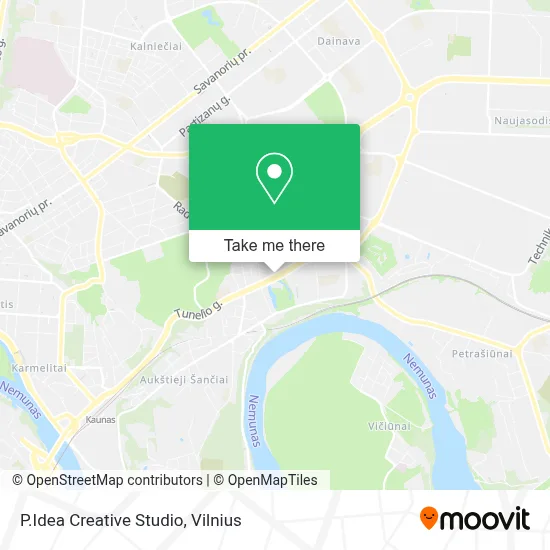 P.Idea Creative Studio map