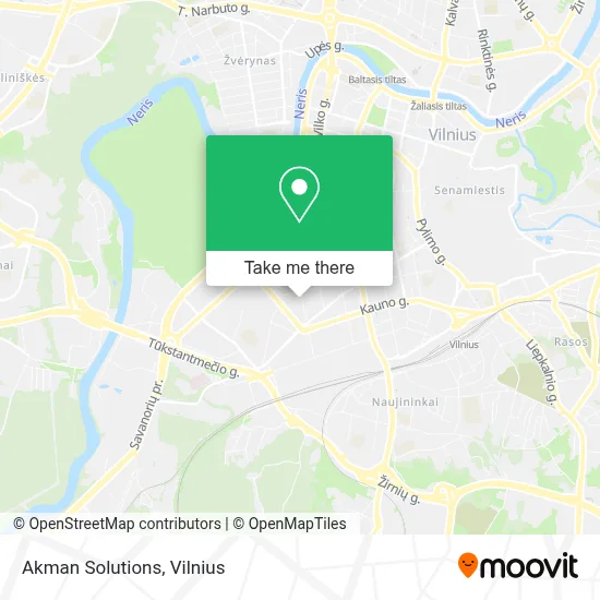 Akman Solutions map