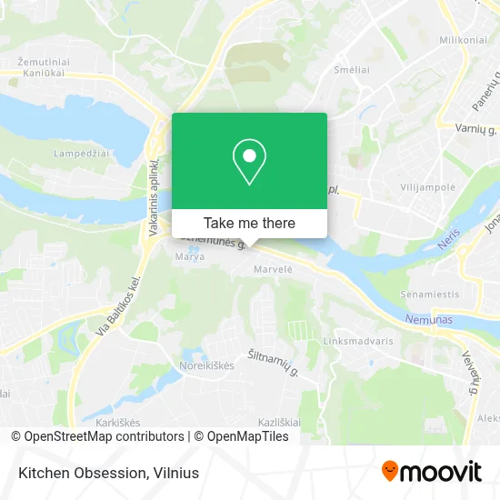 Kitchen Obsession map