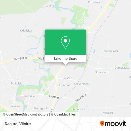 Regitra map
