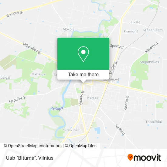 Uab "Bituma" map