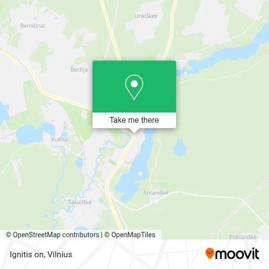 Ignitis on map