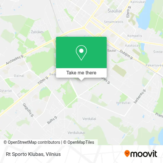 Rt Sporto Klubas map