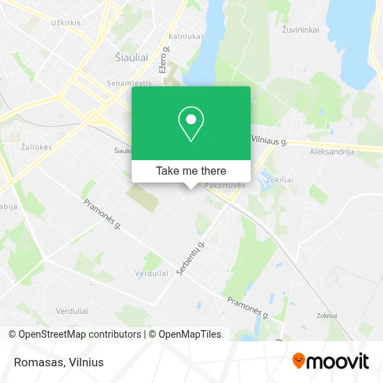 Romasas map