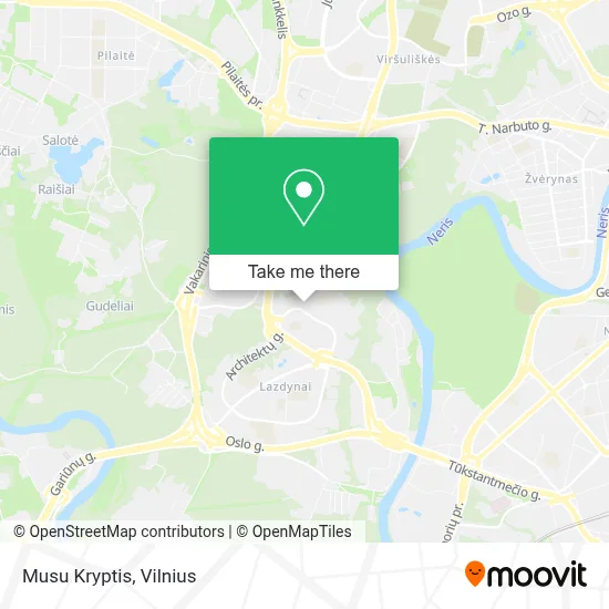 Musu Kryptis map