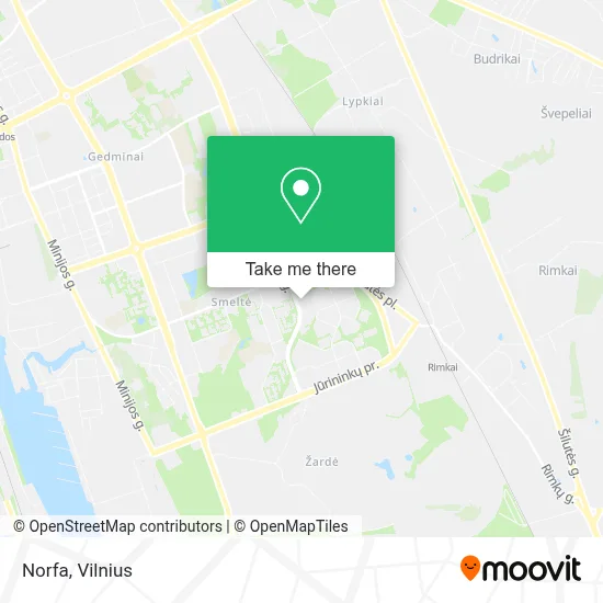 Norfa map