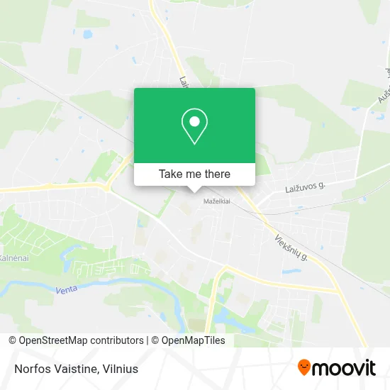 Norfos Vaistine map