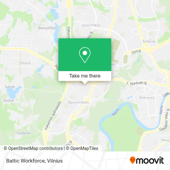 Baltic Workforce map