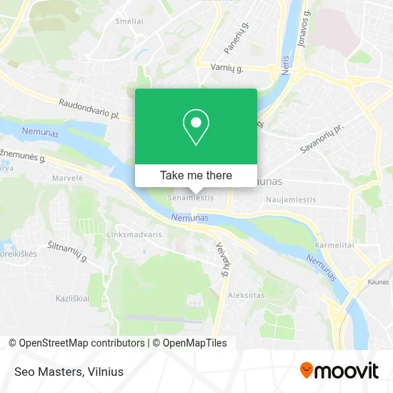 Seo Masters map