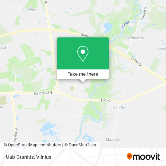 Uab Granitis map