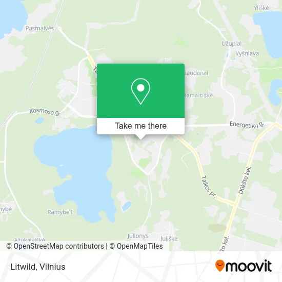 Litwild map
