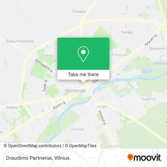 Draudimo Partneriai map