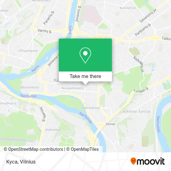 Kyca map