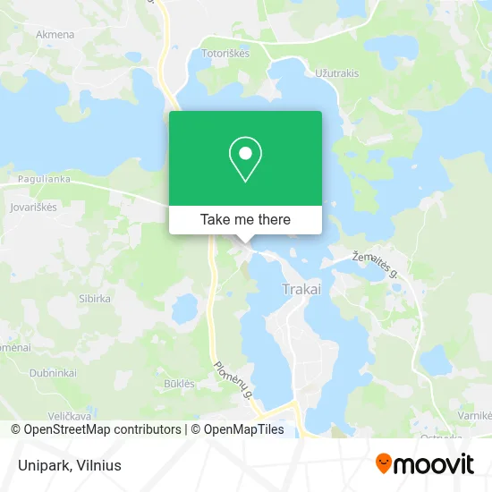 Unipark map