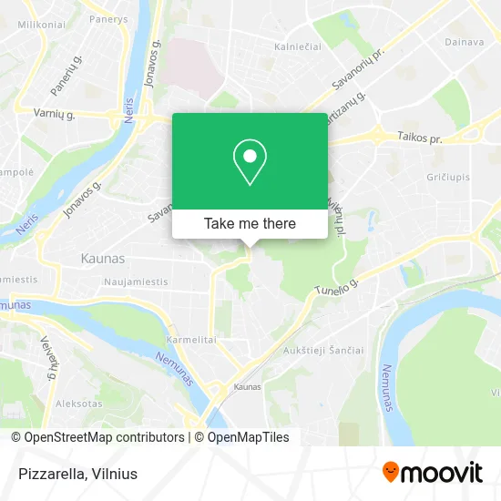 Pizzarella map