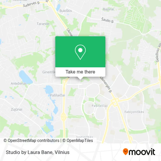 Studio by Laura Bane map