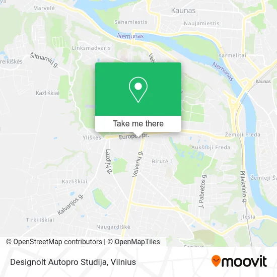 Designolt Autopro Studija map