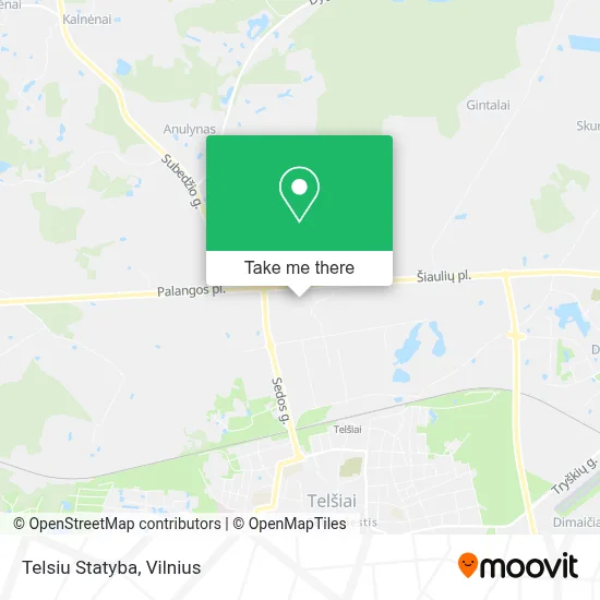 Telsiu Statyba map