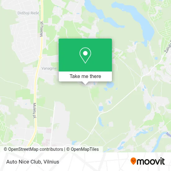 Auto Nice Club map