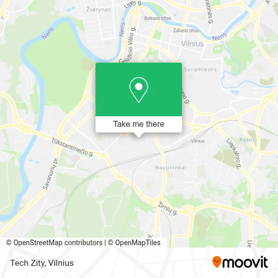 Tech Zity map
